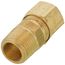 (68-86) 1/2" OD x 3/8" MIP Brass Compression Connector, Lead Free