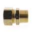 (68-1412) 7/8" OD x 3/4" MIP Brass Compression Connector (Lead Free)