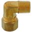 (69-64) 3/8" OD x 1/4" MIP Brass Compression Elbow, Lead Free
