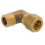 (69-86) 1/2" OD x 3/8" MIP Brass Compression Elbow, Lead Free
