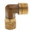 (69-88) 1/2" OD x 1/2" MIP Brass Compression Elbow, Lead Free