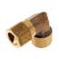 (69-88) 1/2" OD x 1/2" MIP Brass Compression Elbow, Lead Free