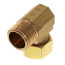 (69-108) 5/8" OD x 1/2" MIP Brass Compression Elbow, Lead Free