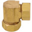 (65-14) 7/8" OD Brass Compression Elbow, Lead Free