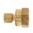 (66-48) 1/4" OD x 1/2" FIP Brass Compression Connector, Lead Free