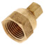 (66-48) 1/4" OD x 1/2" FIP Brass Compression Connector, Lead Free