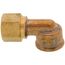 (70-86) 1/2" OD x 3/8" FIP Brass Compression Elbow, Lead Free