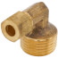 (69-48) 1/4" OD x 1/2" MIP Brass Compression Elbow, Lead Free