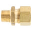 (68-106) 5/8" OD x 3/8" MIP Brass Compression Connector, Lead Free