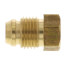 1/4" OD Brass Pilot Line Breakaway Nut, Lead Free
