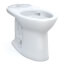 Drake 1.28 gpf Elongated Toilet Bowl Only with Cefiontect, Less Seat, Universal Height, 12" Rough-In (Cotton White)