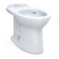 Drake Elongated Toilet Bowl Only w/ Cefiontect, WASHLET+C2 Ready No Seat, 16-1/4" Height (Cotton White)