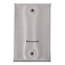 Temperature Sensor w/ Logo, Flush Wall Mount, 20K Ohm NTC