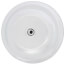 5-1/4" High Impact Plastic Cleanout Cover - Plates Bell Design, Chrome Plated Finish
