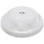 5-1/4" High Impact Plastic Cleanout Cover - Plates Bell Design, Chrome Plated Finish