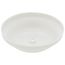 5-1/4" High Impact Plastic Cleanout Cover - Plates Bell Design, White Finish