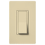 Claro 120vac/600w 3-way Rocker Switch w/ Locator Light (Ivory)