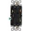 Claro On/Off Paddle Switch, With Locator Light, 15A General Purpose, Single-Pole/3-Way, CA-3PSNL-WH, White