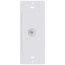 Claro Coaxial Cable Jack, F-Style, 75 Ohm Cable, Fits Decorator-Style Wall Plates, White