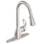 Kleo One-Handle High Arc Pulldown Kitchen Faucet, CA87011SRS (Spot Resist Stainless)