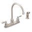 Caldwell 2 Handle High Arc Kitchen Faucet, CA87060SRS (Spot Resist Stainless)