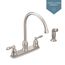 Caldwell 2 Handle High Arc Kitchen Faucet, CA87060SRS (Spot Resist Stainless)