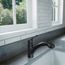 Renzo 1 Handle Low Arc Pullout Kitchen Faucet, CA87316BL (Matte Black)