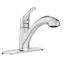 Renzo 1 Handle Low Arc Pullout Kitchen Faucet, CA87316C (Chrome)
