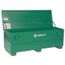24" D x 25" H x 72" W 16 Gauge Steel Storage Chest, Green