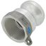 1-1/4" CamLock Male x Female Type A Adapter