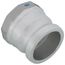 2-1/2" CamLock Male x Female Type A Adapter