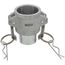 1" CamLock Type B Female Coupler x Male Fitting