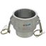 2-1/2" CamLock Type B Female Coupler x Male Fitting