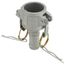 3/4" CamLock Type C Female Coupler x Hose Shank