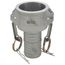 1-1/2" CamLock Type C Female Coupler x Hose Shank