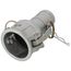 1-1/2" CamLock Type C Female Coupler x Hose Shank