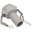 1-1/2" CamLock Type C Female Coupler x Hose Shank