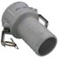 2-1/2" CamLock Type C Female Coupler x Hose Shank