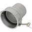 5" CamLock Type C Female Coupler x Hose Shank