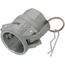 1" CamLock Type D Female Coupler x Female Fitting