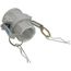1" CamLock Type D Female Coupler x Female Fitting