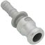 1/2" CamLock Type E Male Coupler x Hose Shank
