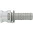 3/4" CamLock Type E Male Coupler x Hose Shank