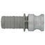 1-1/4" CamLock Type E Male Coupler x Hose Shank