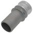 2" CamLock Type E Male Coupler x Hose Shank