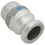 1-1/4" CamLock Type F Male Adapter x Male Fitting