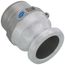 1-1/2" CamLock Type F Male Adapter x Male Fitting