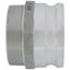 4" CamLock Type F Male Adapter x Male Fitting