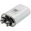 10 MFD 440V Oval Capacitor, CAP100000440LAS