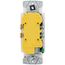 Claro 15A Duplex Receptacle, Designer Style Outlet, CAR-15-WH, White